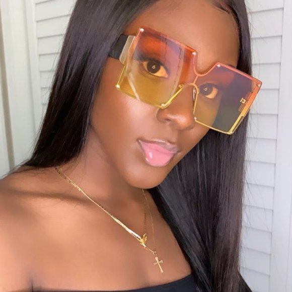 Oversized Square Sunglasses - Picture 1 of 8